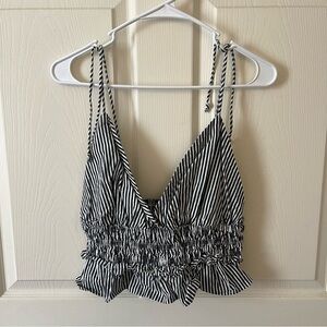 Sim and Sam striped top